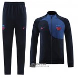 Chandal de Chaqueta del Barcelona 2022/2023 Azul