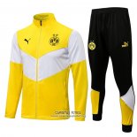 Chandal de Chaqueta del Borussia Dortmund 2021/2022 Amarillo