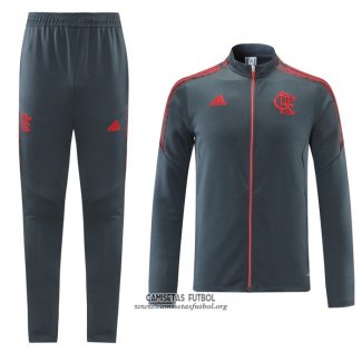 Chandal de Chaqueta del Flamengo 2021/2022 Gris