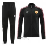 Chandal de Chaqueta del Manchester United 2022/2023 Negro