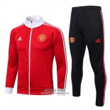 Chandal de Chaqueta del Manchester United 2022/2023 Rojo