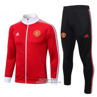 Chandal de Chaqueta del Manchester United 2022/2023 Rojo