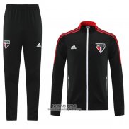 Chandal de Chaqueta del Sao Paulo 2021/2022 Negro