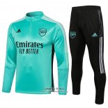 Chandal de Sudadera del Arsenal Nino 2021/2022 Verde