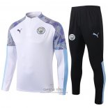 Chandal de Sudadera del Manchester City 2020/2021 Blanco