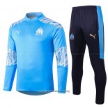 Chandal de Sudadera del Olympique Marsella 2020/2021 Azul