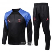 Chandal de Sudadera del Paris Saint-Germain 2022/2023 Negro