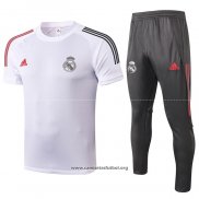 Chandal del Real Madrid Manga Corta 2020/2021 Blanco