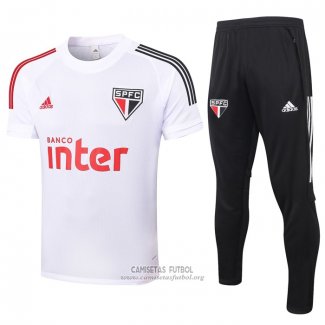 Chandal del Sao Paulo Manga Corta 2020/2021 Blanco