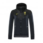 Chaqueta con Capucha del Liverpool 2020/2021 Negro