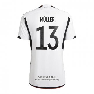 Camiseta Alemania Jugador Muller Primera 2022