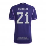 Camiseta Argentina Jugador Dybala Segunda 2022