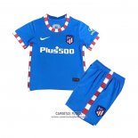 Camiseta Atletico Madrid Tercera Nino 2021/2022