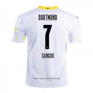 Camiseta Borussia Dortmund Jugador Sancho Tercera 2020/2021