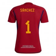 Camiseta Espana Jugador Sanchez Primera 2022