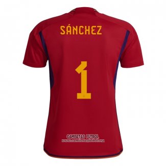 Camiseta Espana Jugador Sanchez Primera 2022