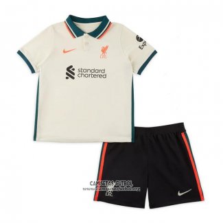 Camiseta Liverpool Segunda Nino 2021/2022