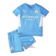 Camiseta Manchester City Primera Nino 2021/2022