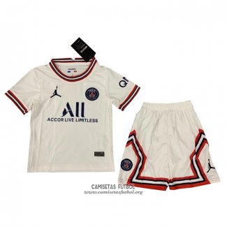 Camiseta Paris Saint-Germain Cuarto Nino 2021/2022