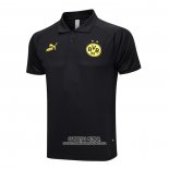 Camiseta Polo del Borussia Dortmund 2023/2024 Negro