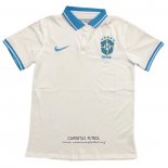 Camiseta Polo del Brasil 2021 Blanco