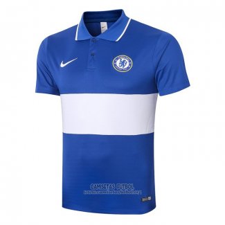 Camiseta Polo del Chelsea 2020/2021 Azul