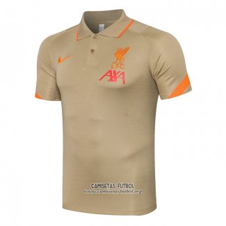 Camiseta Polo del Liverpool 2021/2022 Amarillo