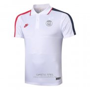 Camiseta Polo del Paris Saint-Germain 2020/2021 Blanco