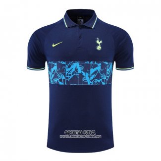 Camiseta Polo del Tottenham Hotspur 2022/2023 Azul Oscuro
