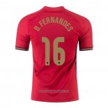 Camiseta Portugal Jugador B.Fernandes Primera 2020/2021