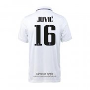 Camiseta Real Madrid Jugador Jovic Primera 2022/2023