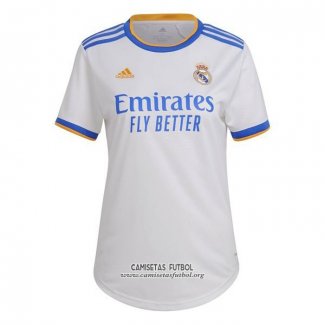 Camiseta Real Madrid Primera Mujer 2021/2022