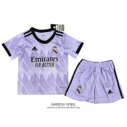 Camiseta Real Madrid Segunda Nino 2022/2023