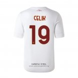Camiseta Roma Jugador Celik Segunda 2022/2023