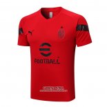 Camiseta de Entrenamiento AC Milan 2022/2023 Rojo