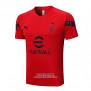 Camiseta de Entrenamiento AC Milan 2022/2023 Rojo