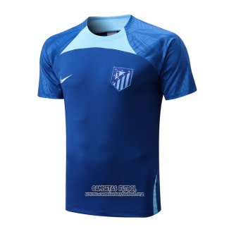 Camiseta de Entrenamiento Atletico Madrid 2022/2023 Azul
