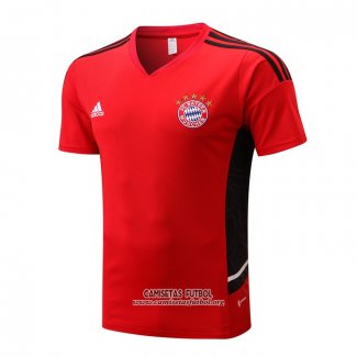 Camiseta de Entrenamiento Bayern Munich 2022/2023 Rojo