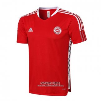 Camiseta de Entrenamiento Bayern Munich 2021/2022 Rojo