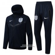 Chandal con Capucha del Inglaterra 2022/2023 Azul