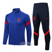 Chandal de Chaqueta del Atletico Madrid 2022/2023 Azul