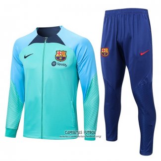 Chandal de Chaqueta del Barcelona 2022/2023 Verde