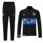 Chandal de Chaqueta del Inter Milan 2021/2022 Negro