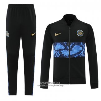 Chandal de Chaqueta del Inter Milan 2021/2022 Negro