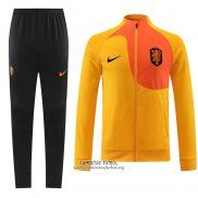 Chandal de Chaqueta del Paises Bajos 2022/2023 Naranja