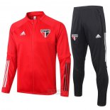 Chandal de Chaqueta del Sao Paulo 2020/2021 Rojo