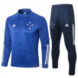 Chandal de Sudadera del Cruzeiro 2020/2021 Azul