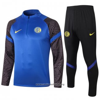 Chandal de Sudadera del Inter Milan 2020/2021 Azul