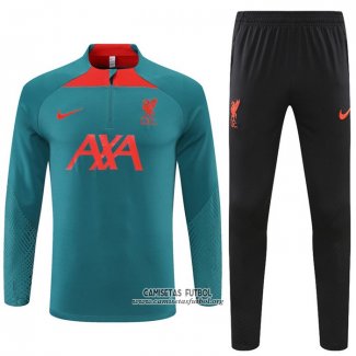 Chandal de Sudadera del Liverpool 2022/2023 Verde