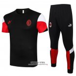 Chandal del AC Milan Manga Corta 2021/2022 Negro